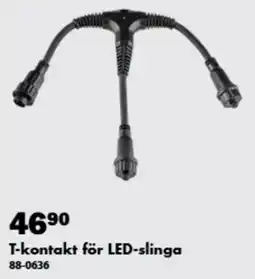 Biltema T-kontakt för LED-slinga erbjuda