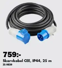 Biltema Skarvkabel CEE erbjuda