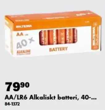 Biltema AA/LR6 Alkaliskt batteri