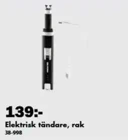 Biltema Elektrisk tändare, rak erbjuda