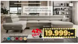 XXXLutz Stylife 3 U-SOFFA erbjuda