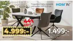 XXXLutz Hom'in matbord erbjuda