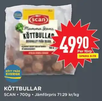 Scan köttbullar