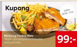 XXXLutz Kupong kyckling cordon bleu erbjuda