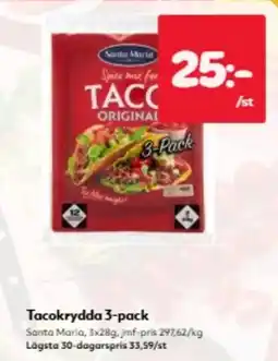 Hemköp Santa Maria Tacokrydda erbjuda