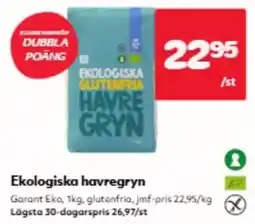 Hemköp Garant havregryn erbjuda