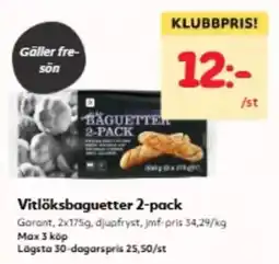 Hemköp Garant vitlöksbaguette erbjuda