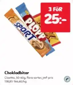 Hemköp Cloetta Chokladbitar erbjuda