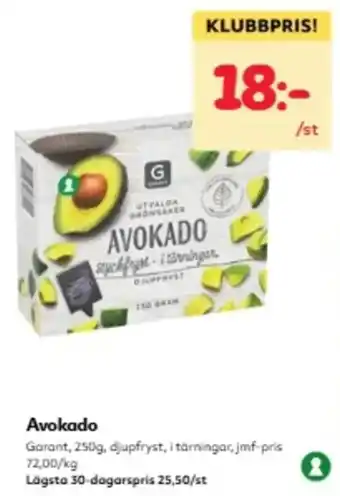 Garant avokado