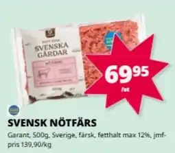 Tempo Garant nötfärs erbjuda