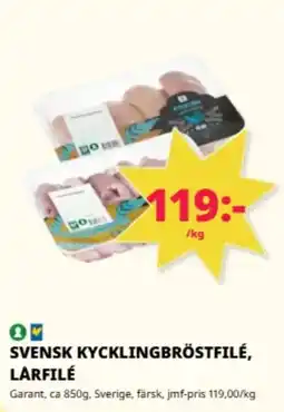 Tempo Garant kycklingbröstfilé, lårfile erbjuda