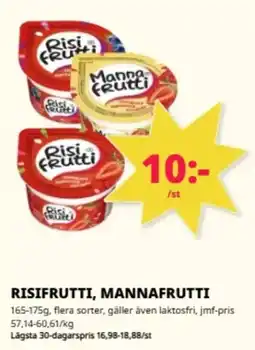 Tempo Risifrutti, mannafrutti erbjuda