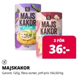 Tempo Garant majskakor erbjuda