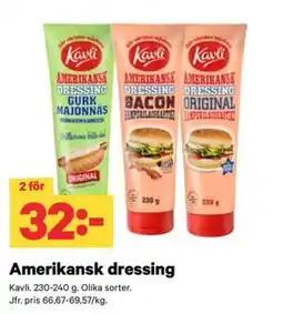City Gross Kavli amerikansk dressing erbjuda