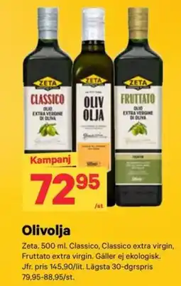 City Gross Zeta olivolja erbjuda