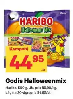 City Gross Haribo godis halloweenmix erbjuda