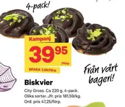 City Gross Biskvier erbjuda