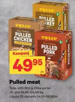 City Gross Tulip pulled meat erbjuda
