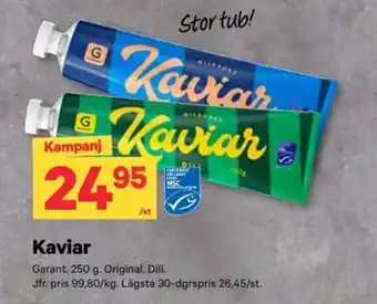 Garant kaviar dill