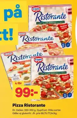 City Gross Dr Oetker Pizza Ristorante erbjuda