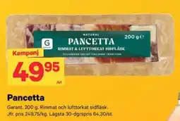 City Gross Garant pancetta erbjuda