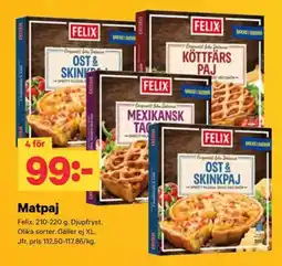 City Gross Felix matpaj erbjuda