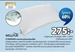 JYSK STROKKEN memoryskumkudde erbjuda