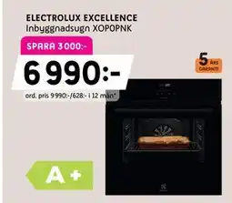 Elon ELECTROLUX EXCELLENCE Inbyggnadsugn XOP0PNK erbjuda