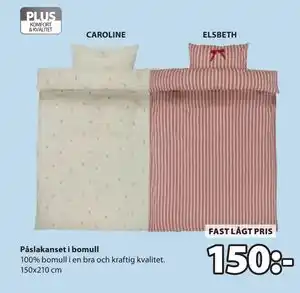 Påslakanset i bomull