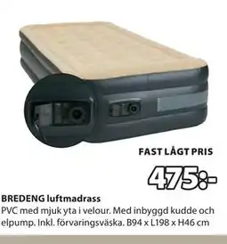 JYSK BREDENG luftmadrass erbjuda