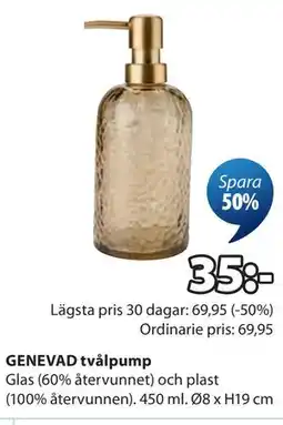 JYSK GENEVAD tvålpump erbjuda