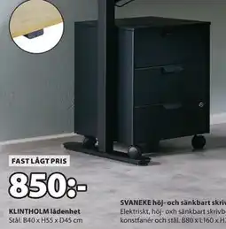 JYSK KLINTHOLM lådenhet erbjuda