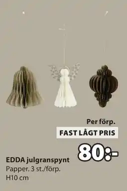 JYSK EDDA julgranspynt erbjuda