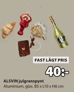 JYSK ALSVIN julgranspynt erbjuda