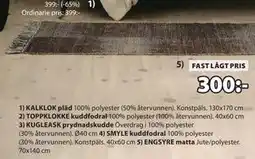 JYSK ENGSYRE matta erbjuda