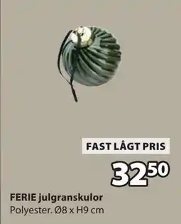 JYSK FERIE julgranskulor erbjuda
