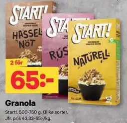 City Gross Granola erbjuda