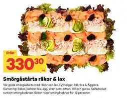 City Gross Smörgåstårta räkor & lax erbjuda