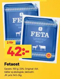 City Gross Fetaost erbjuda