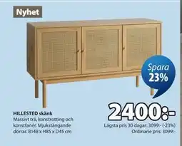 JYSK HILLESTED skänk erbjuda