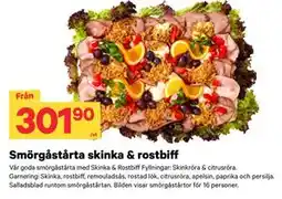 City Gross Smörgåstårta skinka & rostbiff erbjuda