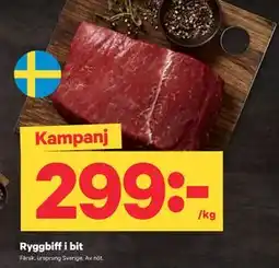 City Gross Ryggbiff i bit erbjuda
