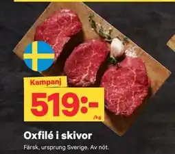 City Gross Oxfilé i skivor erbjuda