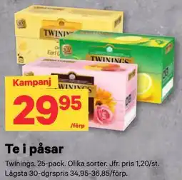 City Gross Te i påsar erbjuda