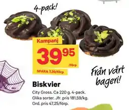 City Gross Biskvier erbjuda