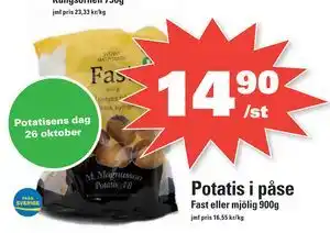 Potatis i påse