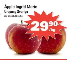 Nära dej Äpple Ingrid Marie erbjuda