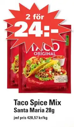 Nära dej Taco Spice Mix erbjuda