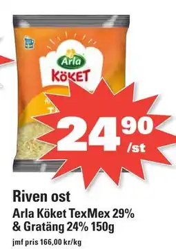Nära dej Riven ost erbjuda