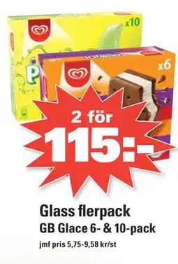 Nära dej Glass flerpack erbjuda